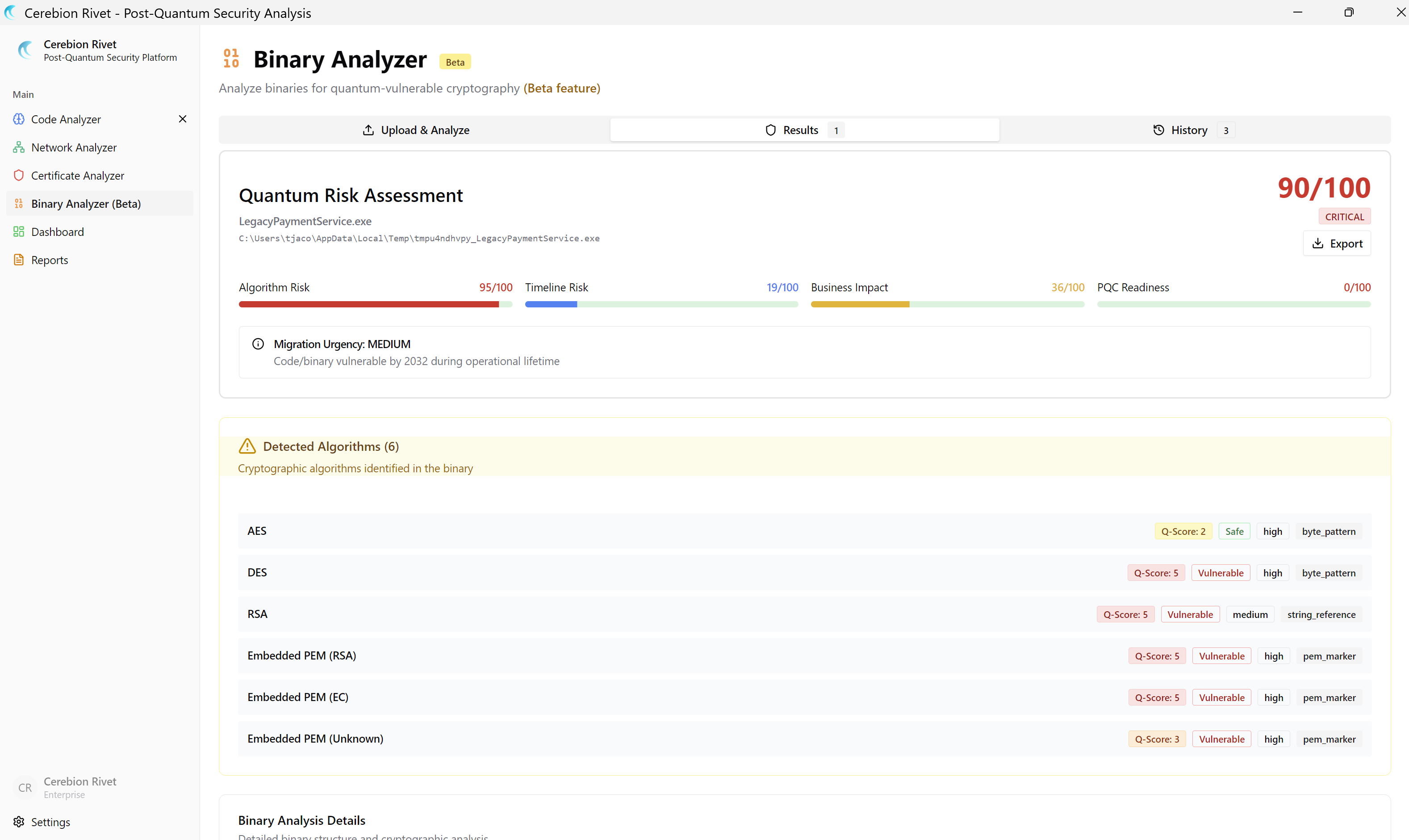 Binary Analyzer