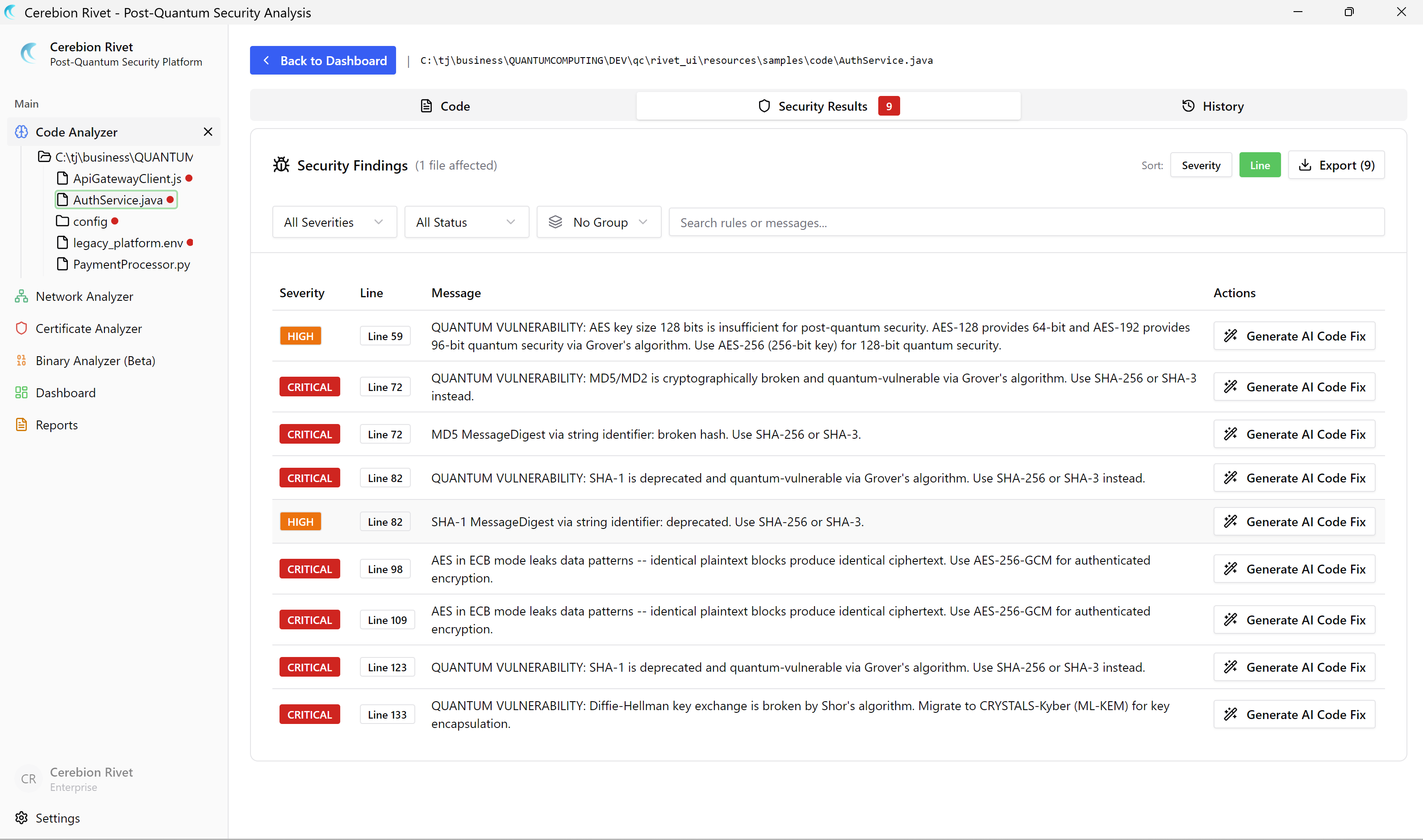 Code Analyzer